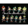 fashion crystal bead porcelain bead toy